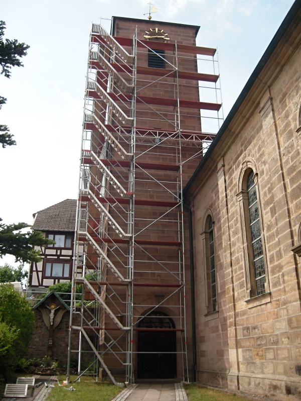Gerüstbau Duderstadt - Gerüst - Treppenturm