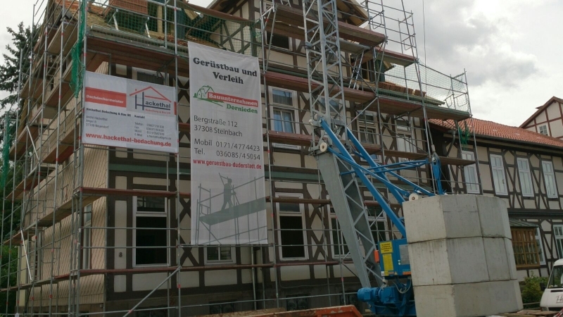 Gerüstbau in Heiligenstadt - 33 - Gerüst Heilbad Heiligenstadt